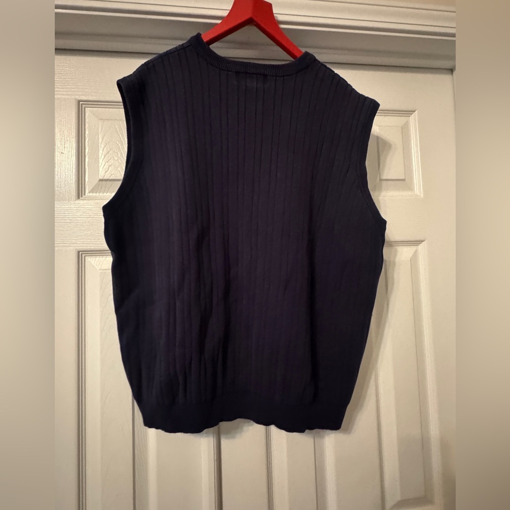 Ralph Lauren Chaps Navy Sweater Vest